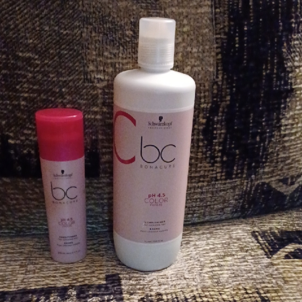 Bonacure pH 4.5 Color Freeze Conditioner & Refill - 1 L+